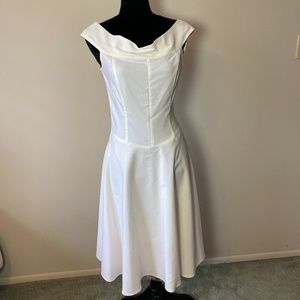 Ruby Rox Dress, White, Size S